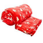 Plaid canapé de Noël en 100 % polyester certifié OEKO-TEX pour toute la famille – Couverture de canapé douce et légère couverture polaire festive et confortable 120 x 160 cm...