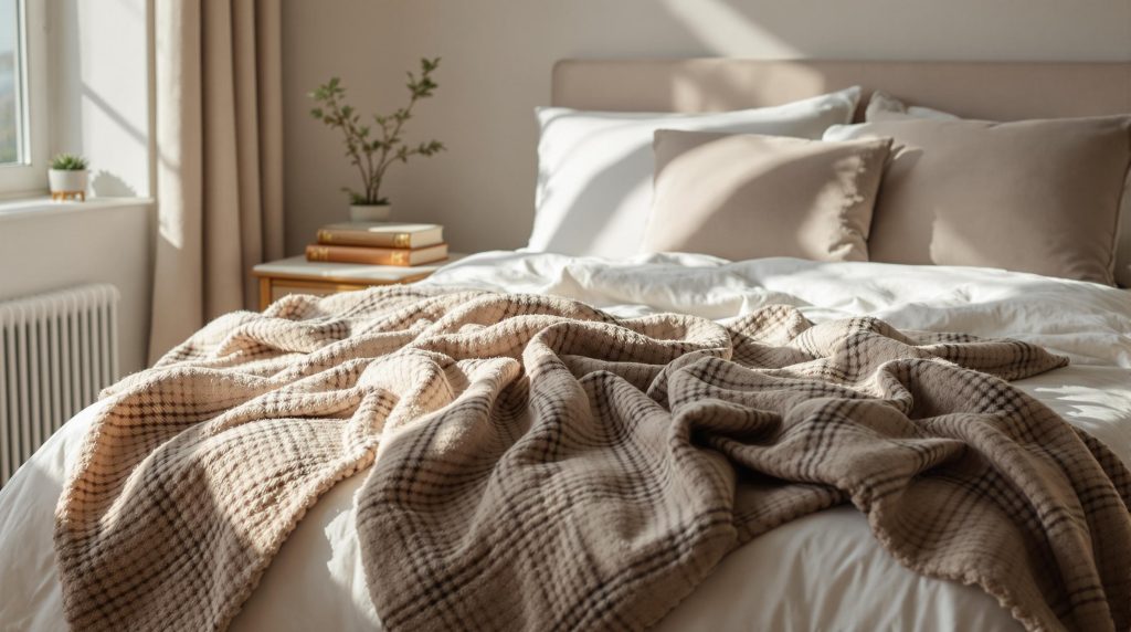 découvrez nos conseils pratiques pour habiller votre lit avec style grâce à un plaid. apprenez les techniques pour bien le disposer, choisir les couleurs et textures qui s'harmonisent avec votre décoration. transformez votre chambre en un espace cosy et accueillant.