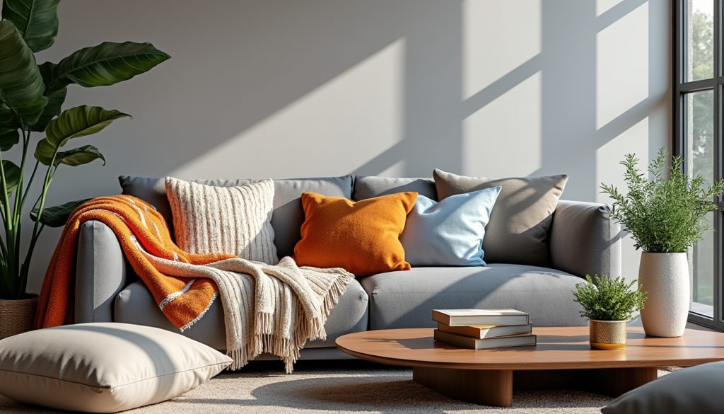 découvrez les meilleures options de plaids pour sublimer votre canapé gris. que vous recherchiez une touche de couleur, de confort ou de style, trouvez le plaid idéal qui fera de votre espace un lieu accueillant et tendance.