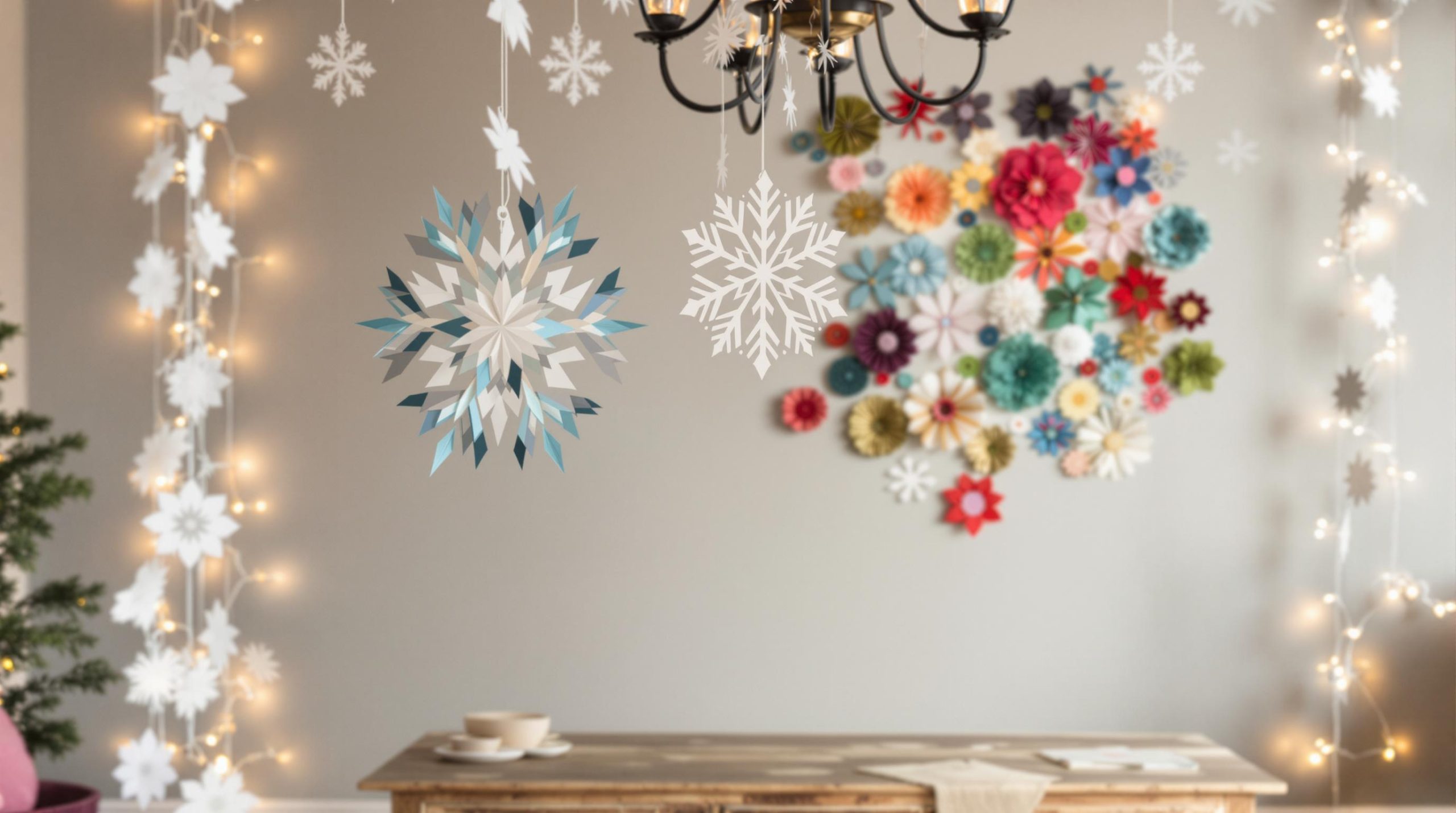 découvrez des astuces créatives pour décorer votre intérieur pour noël avec des créations en papier. transformez votre maison en un havre festif grâce à des diy simples et élégants. laissez libre cours à votre imagination et apportez une touche personnalisée à vos décorations de noël.