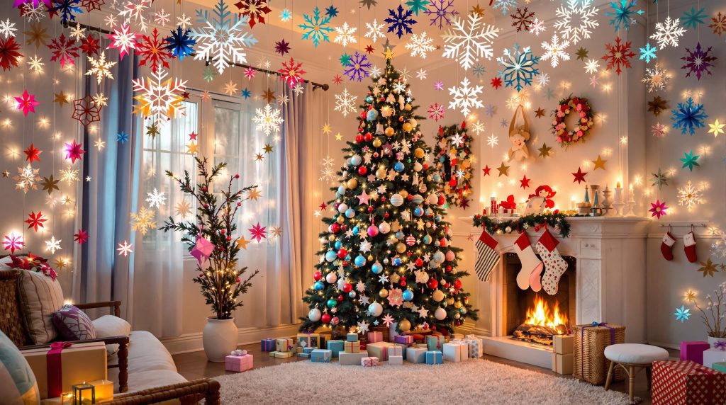 découvrez des astuces créatives pour décorer votre intérieur pour noël avec des créations en papier. transformez votre maison en un véritable cocon festif grâce à des idées simples et élégantes qui émerveilleront vos proches.