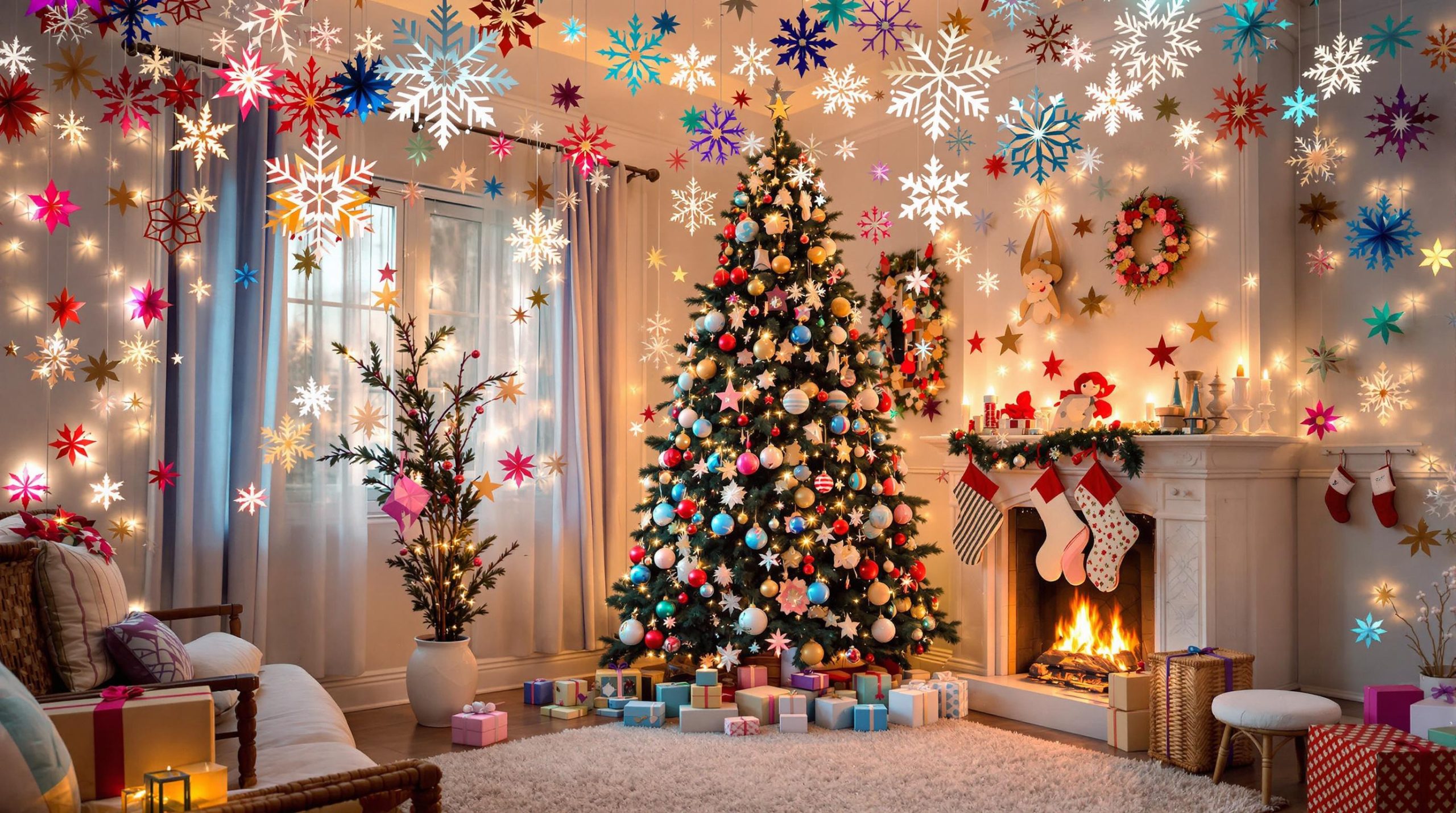 découvrez des astuces créatives pour décorer votre intérieur pour noël avec des créations en papier. transformez votre maison en un véritable cocon festif grâce à des idées simples et élégantes qui émerveilleront vos proches.