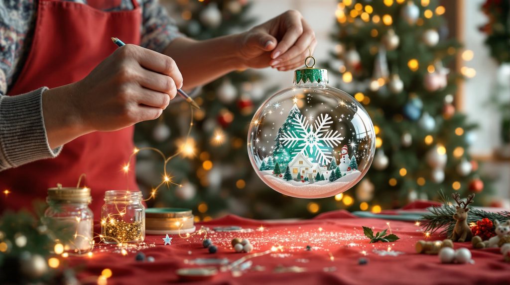 découvrez comment personnaliser une boule de noël transparente pour ajouter une touche unique à votre décor. suivez nos astuces créatives et faciles pour embellir vos fêtes avec des décorations faites sur mesure qui reflètent votre style !