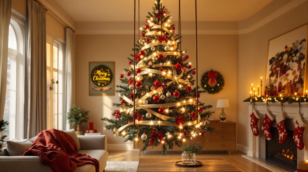 découvrez comment réaliser un sapin suspendu au plafond pour les fêtes avec notre guide étape par étape. apportez une touche originale et festive à votre décoration tout en optimisant votre espace. idéal pour un noël décoratif et moderne, ce projet facile à réaliser ravira petits et grands.
