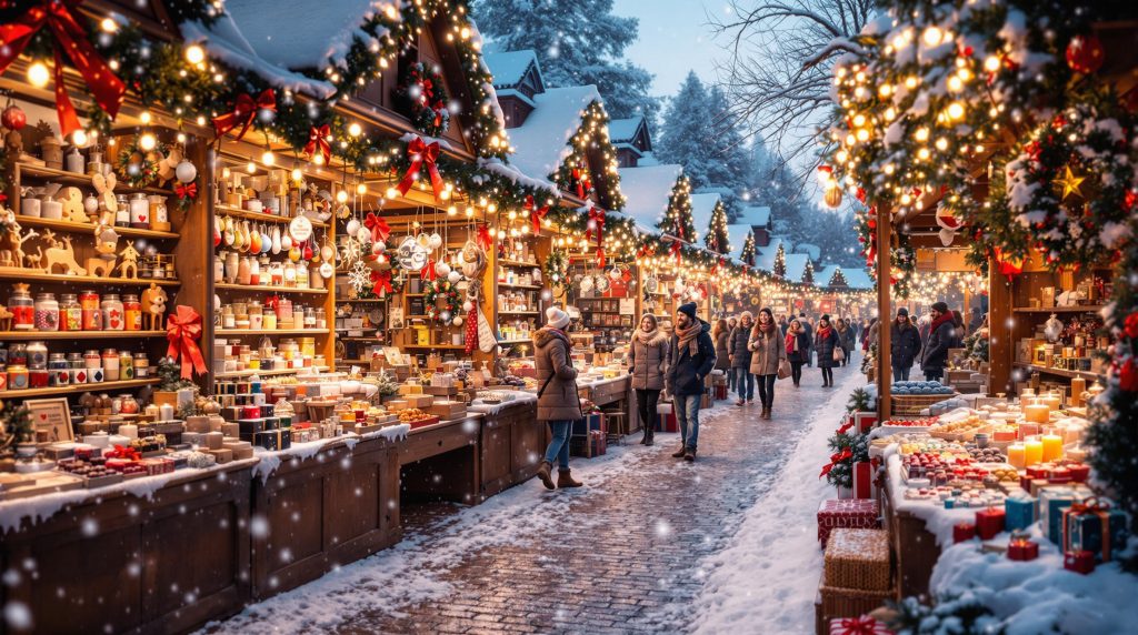 découvrez des idées originales pour vos cadeaux de noël ! ce guide vous propose des suggestions uniques à vendre sur un marché de noël, allant des créations artisanales aux délicieuses gourmandises. attirez l'attention des visiteurs avec des produits authentiques et mémorables pour faire briller votre stand pendant les fêtes.