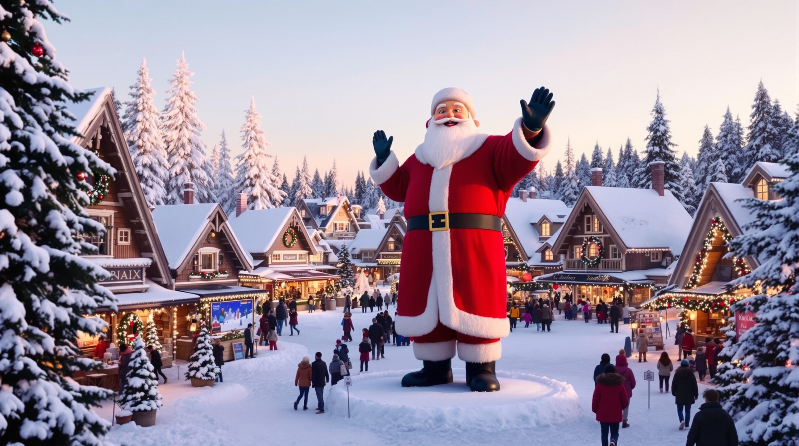 découvrez les lieux secrets où le père noël pourrait bien se cacher en 2025 ! plongez dans cette enquête magique et partez sur les traces du célèbre distributeur de cadeaux.