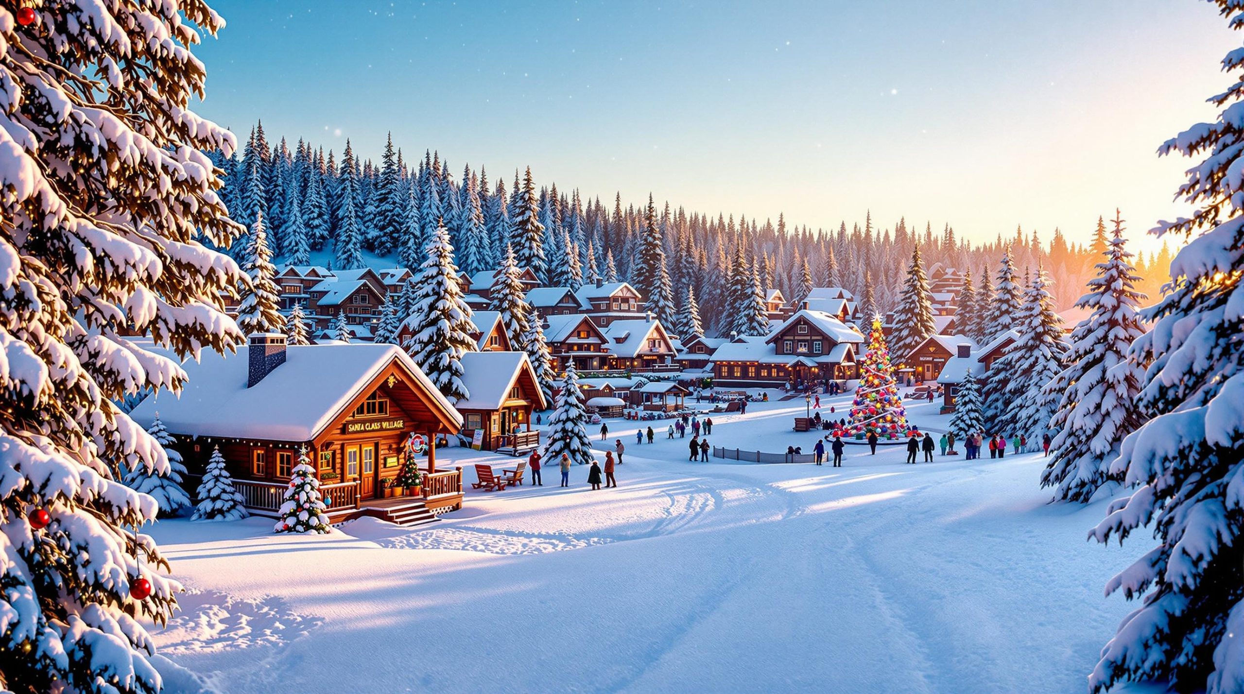 découvrez où se situe réellement le village du père noël : localisation exacte, secrets, légendes et lieux à visiter pour vivre la magie de noël toute l'année.