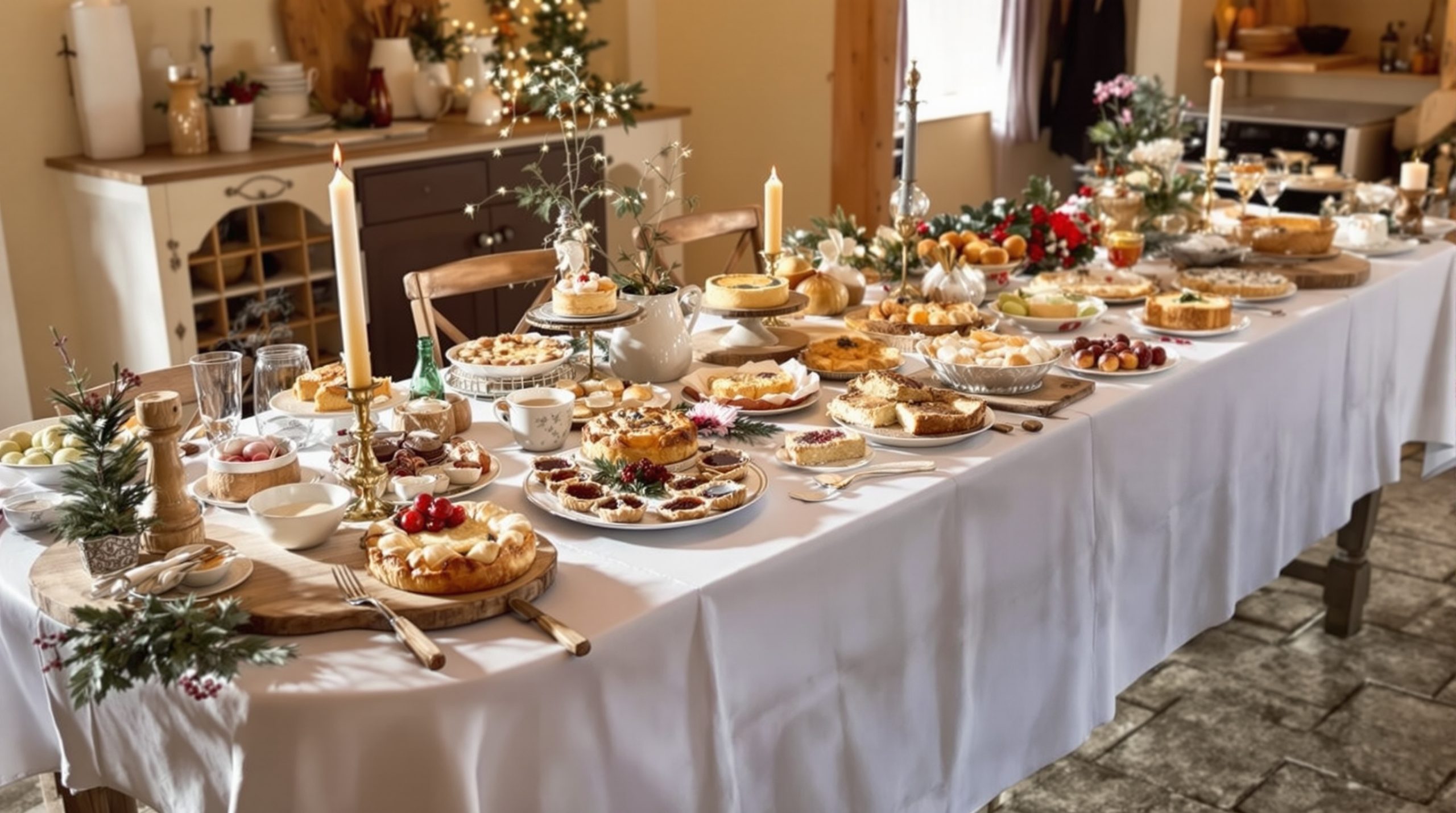 plongez dans la magie des fêtes avec notre sélection des 13 desserts de noël incontournables en 2025. recettes traditionnelles et saveurs gourmandes pour sublimer votre réveillon !